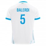 Nogometni Dresovi Olympique de Marseille Balerdi 5 Dječji Domaći 2024-25 Kratkih Rukava
